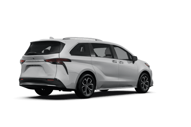 Toyota Sienna  - Back view Toyota Sienna  - Back view